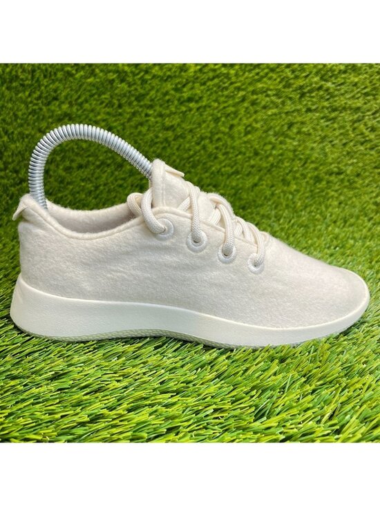 Allbirds Shoes - Allbirds Wool Runners Natural White Womens Size 6 Running Walking Shoes Sneakers